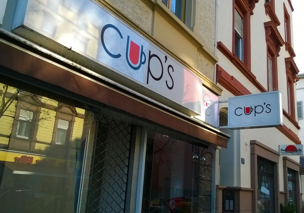 Cup's in der Berger Straße in Frankfurt