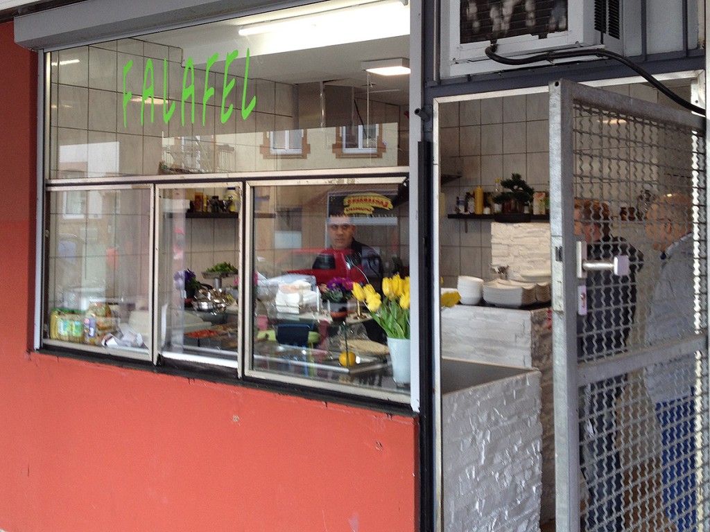 Falafel-Geschäft in Bornheim