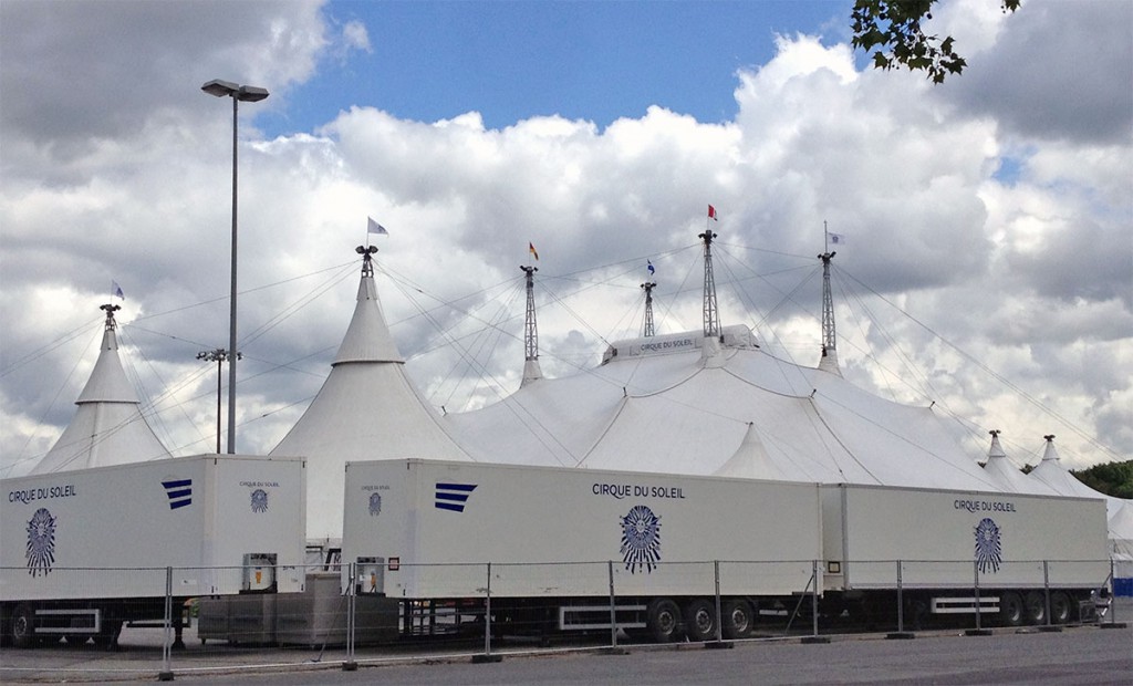 Cirque du soleil Frankfurt 2016