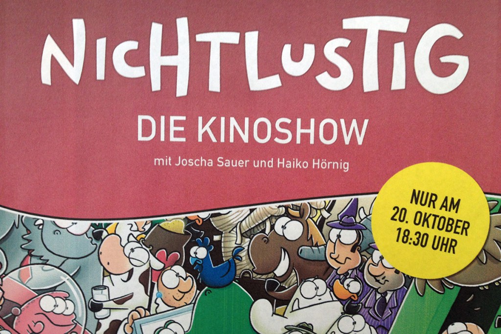 NICHT LUSTIG KINOSHOW