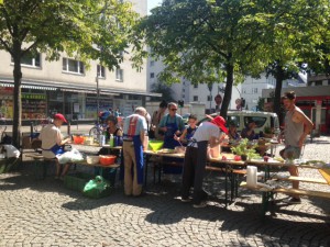 Klimagourmet auf dem Fünffingerplätzchen