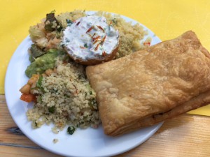 Selbst gemachtes Essen von der SG Bornheim und dem Mukiva - plastikfrei