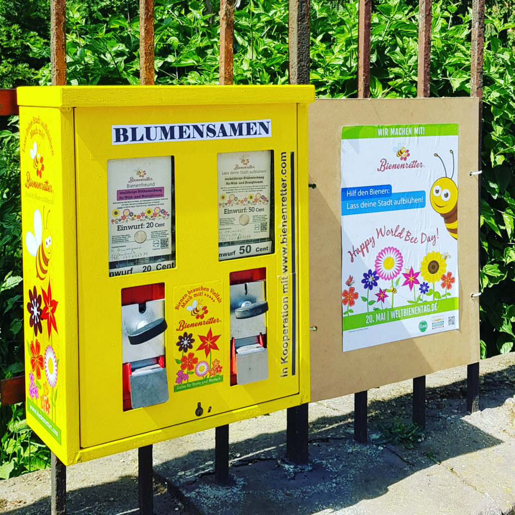 Bienen Futter Automat