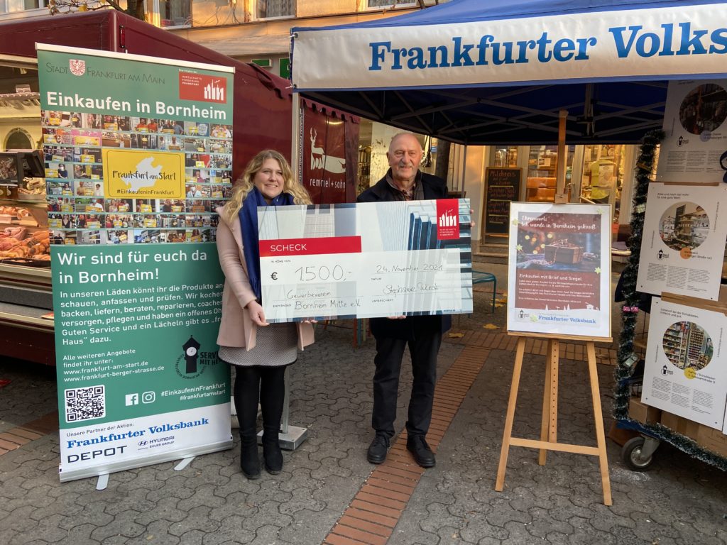 Bornheimer Aktionstag mit der Wifö und Pbergabe