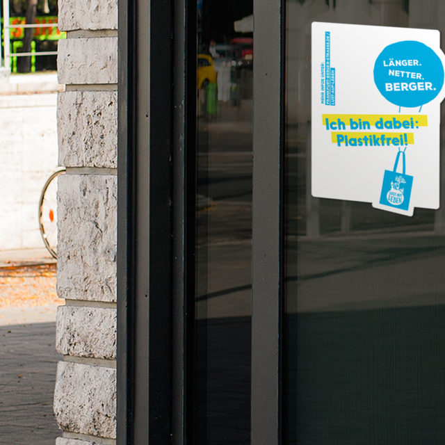 Ich bin dabei: Plastikfrei! auf der ganzen Berger Straße – Taschenstationen & Hintergrund