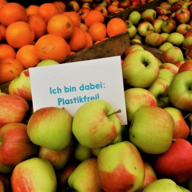 Aktionen im Überblick ‚Ich bin dabei: Plastikfrei!‘ auf der Berger Straße