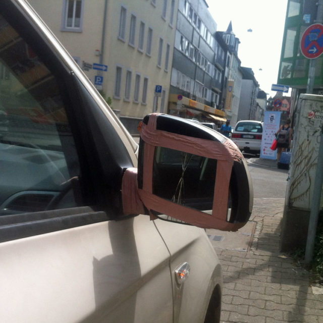 Bornheims vielleicht beschissenste Straße für Fußgänger