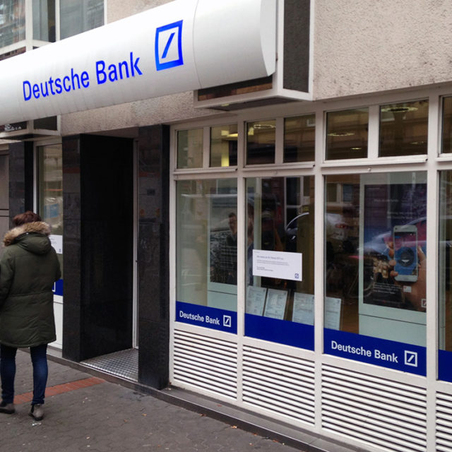 Deutsche Bank-Filiale in Bornheim schließt