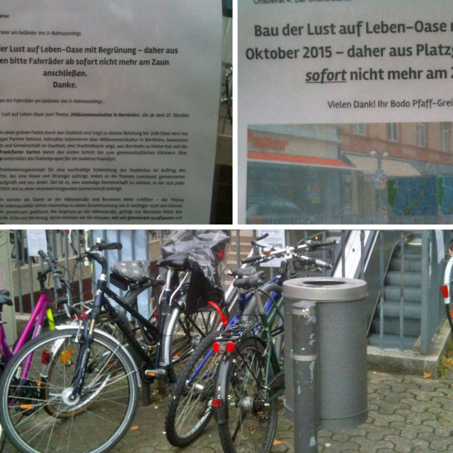 Neue „Lust auf Leben“-Oasen an den U-Bahn-Stationen Höhenstraße und Bornheim Mitte