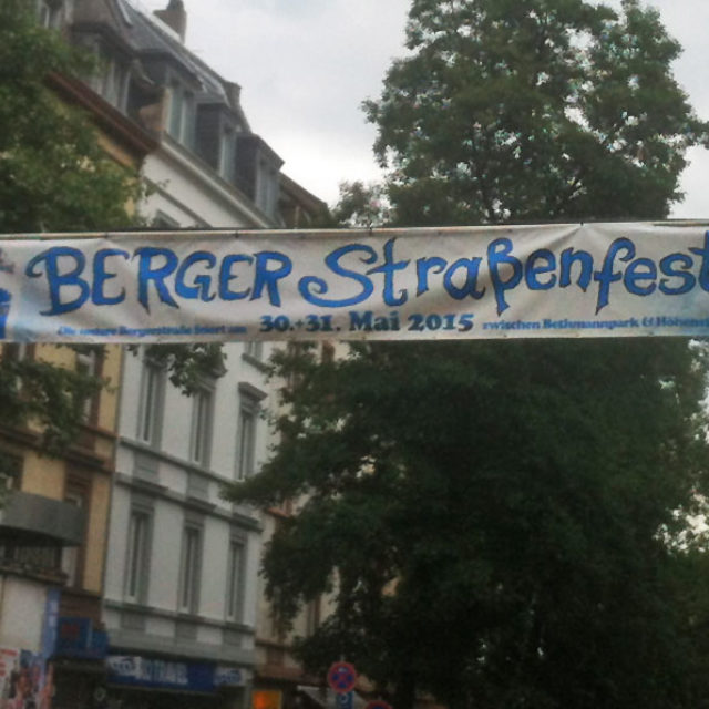 Berger Straßenfest am 4. und 5. Juni 2016