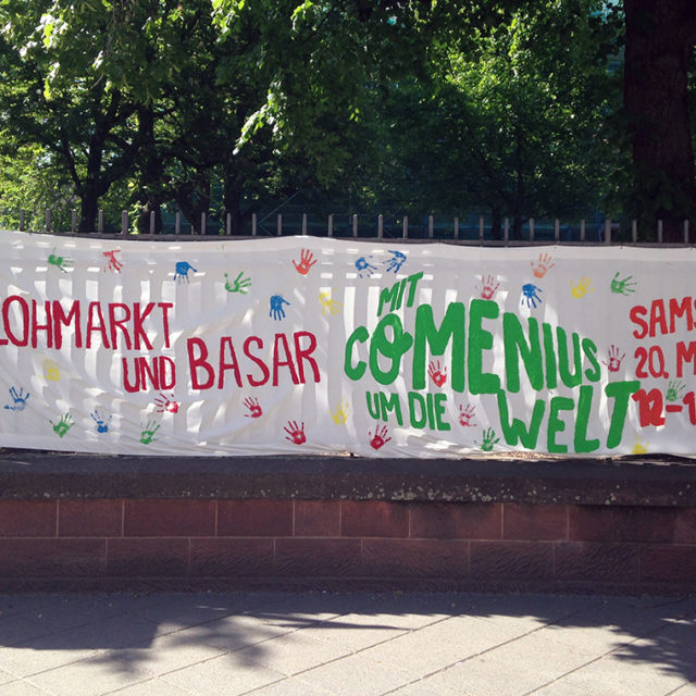 Flohmarkt und Basar – Mit Comenius um die Welt
